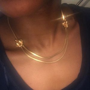 Gorgeous Vintage 40's Gold necklace
